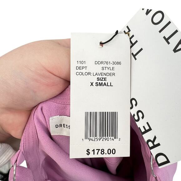 Dress‎ the Population Eliseo Dress Lavender Bodycon Sheath Size XS - Picture 16 of 16
